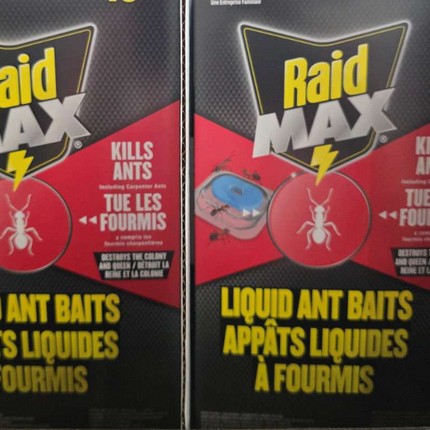 Raid Max Liquid Ant Baits 8 Pack