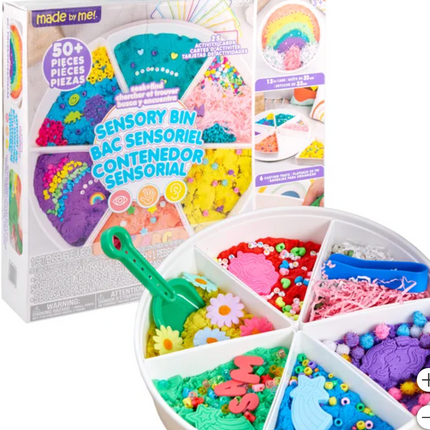 Made By Me Seek + Find Rainbow Sensory Bin