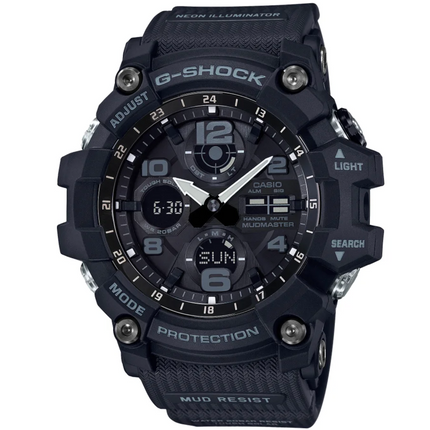 Casio G-SHOCK Men's Black Dial Mudman Watch