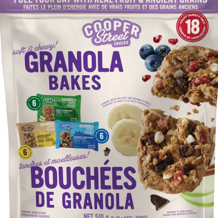 Cooper Street Granola Bakes Variety Pack, 510 g