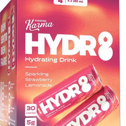 Farming Karma Hydr8 Hydrating Drink, 285 mL 4-pack