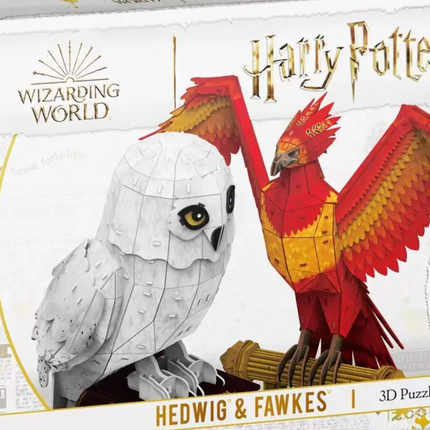 HARRY POTTER: HEDWIG & FAWKES - 3D PUZZLE