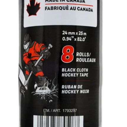 RTL Tapes Cloth Hockey Tape, 1 Pack of 8
