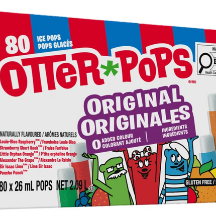 Otter Pops, Variety Pack, 70-80 × 26 ml