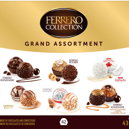 Ferrero Collection Grand Assortment, Assortment Of Chocolate And Confections, 431 g
