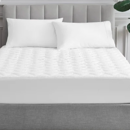 Stearns & Foster Tencel Cooling Comfort-Knit Mattress Pad QUEEN USED