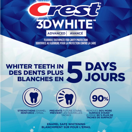 Crest 3D White  3-5 x 135 mL