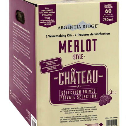 Argentia Ridge Merlot Wine Kit