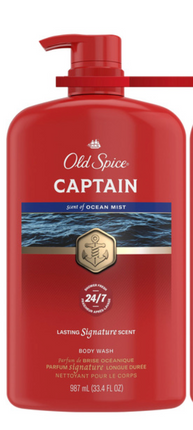 Old Spice Men's Body Wash, 987ml