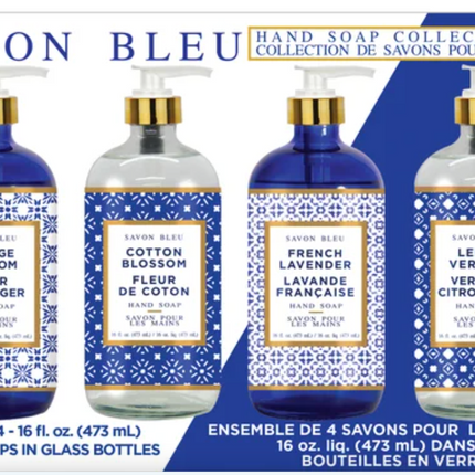 Savon Bleu Hand Soap, 4 × 473 mL Used