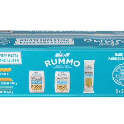 Rummo Gluten Free Pasta Variety Pack 6 x 340 g