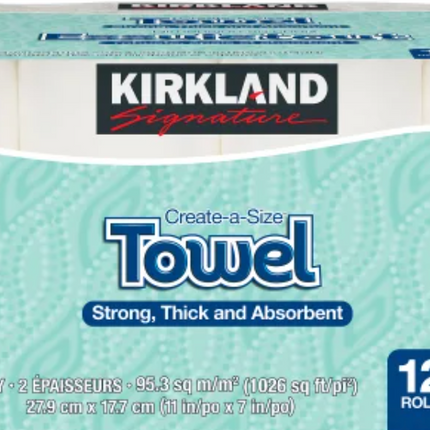 KS 2-ply Paper Towels, 9 pack