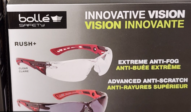 Bollé Safety Rush+ Safety Glasses 2-Pack