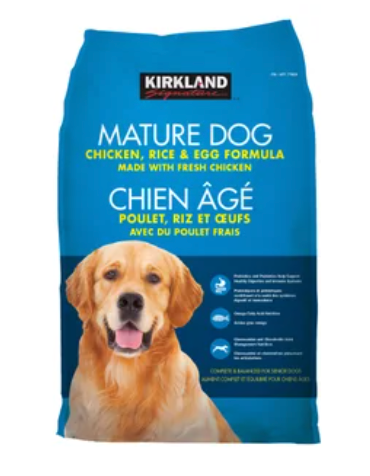 KS Mature Chicken, Rice and Egg Formula OPENED