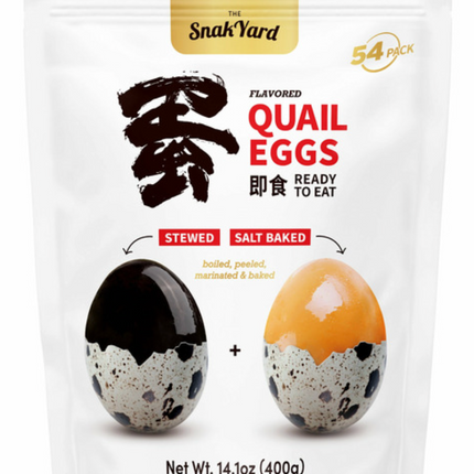 The Snak Yard Flavoured Quail Eggs OPEN