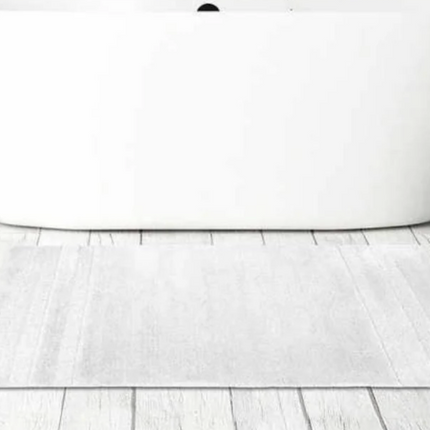 Whitley Willows Bath Mat  24x36 WHITE