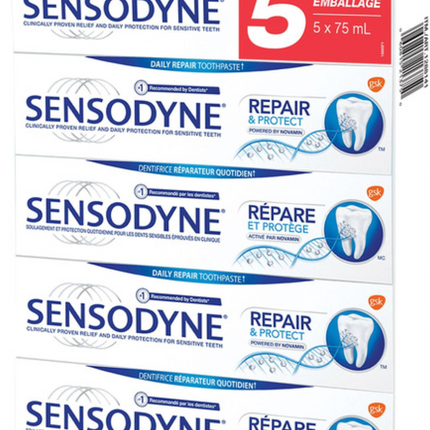 Sensodyne Repair & Protect Original Toothpaste 4ct