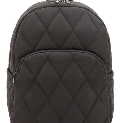 mytagalongs Puffer Backpack  BLACK