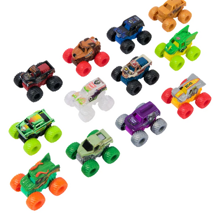 Monster Jam Minis Trick-or-Truck Mystery Bags, 24-Pack