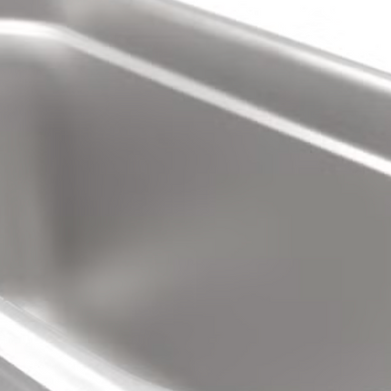 Sagetra One-third size Deep Rectangular Steam Pan and Cover 6 in
