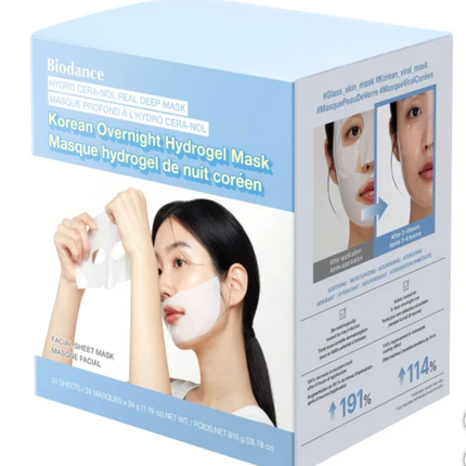 Biodance Hydrogel Cera-Nol Mask, 19-15 sheets