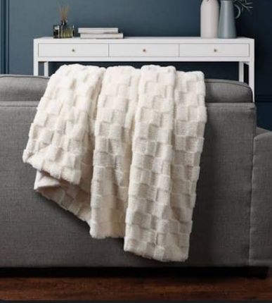Life Comfort Artisan Mixed Yarn Throw