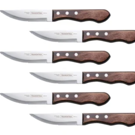 Tramontina Steak Knives Set, 6-piece