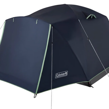 Coleman 6-Person Skydome Camping Tent with Full-Fly Vestibule USED
