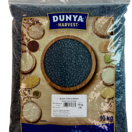 Dunya Harvest Black Turtle Beans 10 kg OPENED
