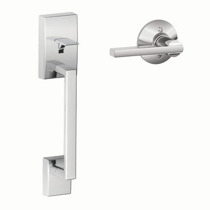 Schlage FE285 CEN 625 LAT Century Handleset, Lower Half with Latitude Lever, Bright Chrome