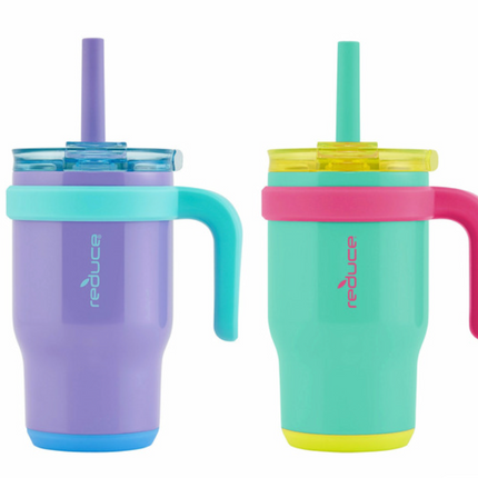 Reduce Coldee 14oz Tumblers with Handles, 2-pack,