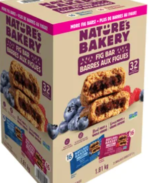 Nature's Bakery Fig Bars 30-32x57g
