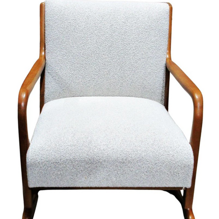 Esters Wood Rocking Chair Grey