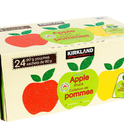 KS Organic Apple Snacks 20-24 x 90 g