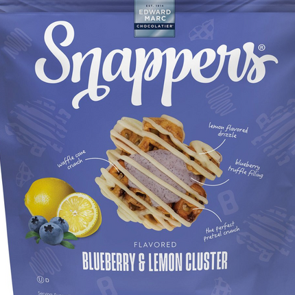 Edward Marc Blueberry Lemon Snappers  567g