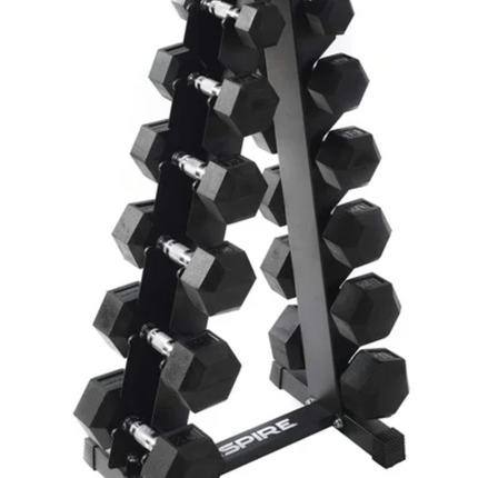 Inspire Fitness 95.2 kg (210 lb.) Dumbbell Set with Stand