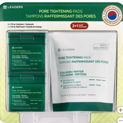 Leaders Pore Tightening Pad Set
