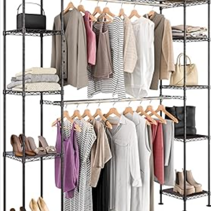 Seville Classics Expandable Closet Organizer System