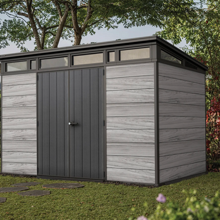 Keter DecoCoat 11 ft. x 7 ft. Shed