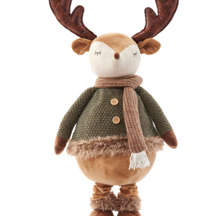 Extendable Reindeer 10" x 9" x 31"
