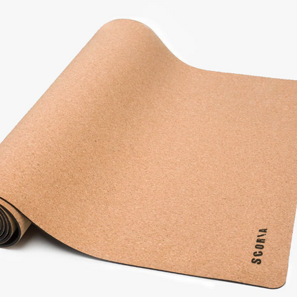 Scoria Essential Travel Blank Cork Yoga Mat