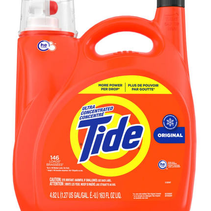 Tide Laundry Detergent Original, 146 loads OPEN
