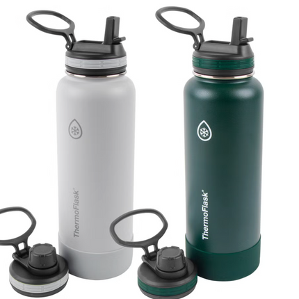 ThermoFlask 40oz Water Bottle, 2-pack