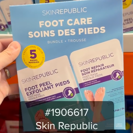 Skin Republic Foot Care Bundle 2 Pairs