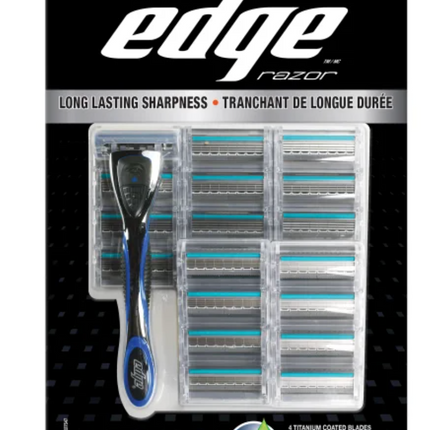 Edge Razor + 21 Cartridges