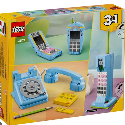 Lego 3 In 1 Retro Telephone 31174
