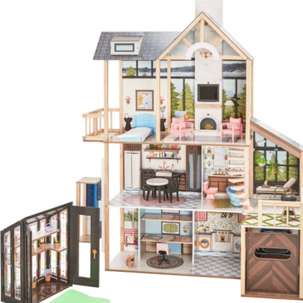 Lakeview Villa Dollhouse & Greenhouse