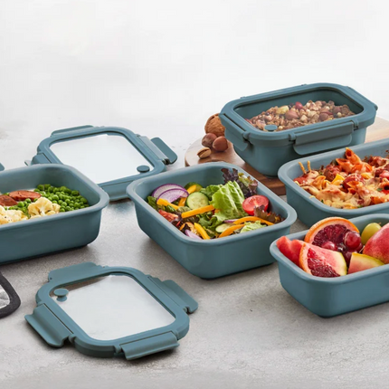 Safdie 10 Piece Ceramic Food Storage Set USED