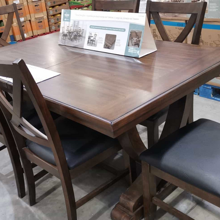 Whalen 7-Piece Dining Set CHAIRS PEELING