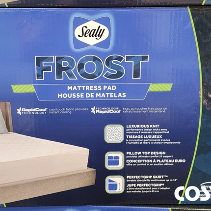 Sealy Frost Mattress Pad QUEEN